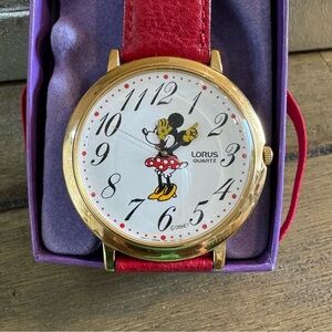 Vintage Minnie Mouse Watch Lorus.